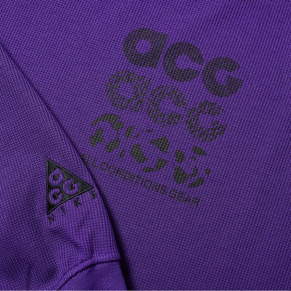 NWOT Nike ACG waffle thermal long sleeve Large - Picture 2 of 4